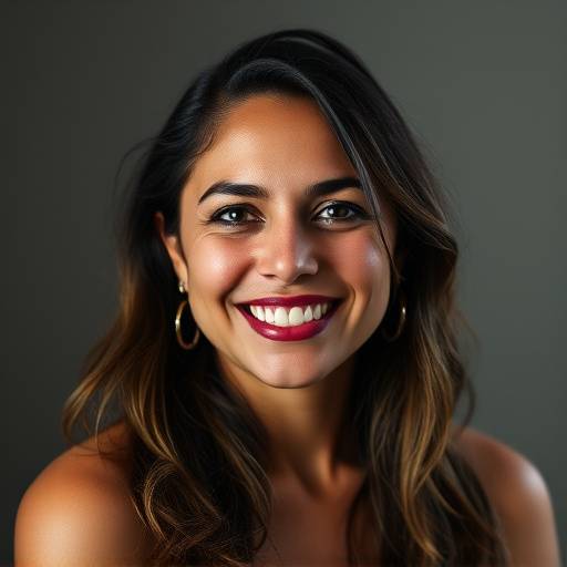 Foto de Fernanda Alves, instrutora do curso.